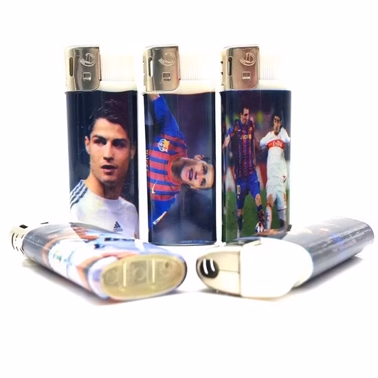 Одноразовая пластиковая электронная газовая зажигалка